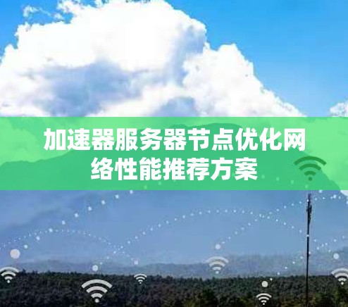 加速器服务器节点优化网络性能推荐方案