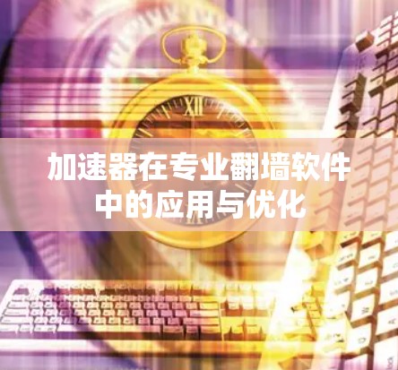 加速器在专业翻墙软件中的应用与优化 加速器在专业翻墙软件中的应用与优化
